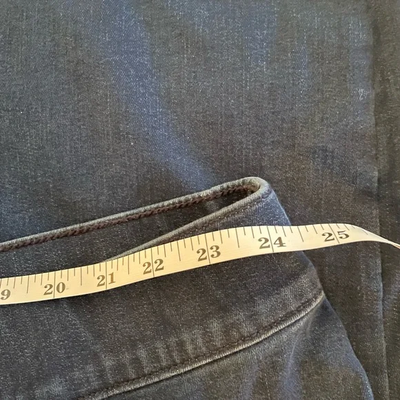 Lane Bryant Dark Blue Plus Size Denim Women's Jeans - Picture 5 of 6